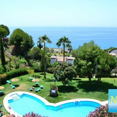Apartamento Con Espectaculares Vistas Al Mar. Appartement Nerja Buitenkant foto